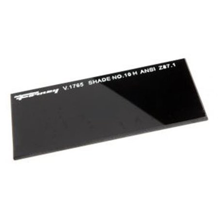 FORNEY Forney Industries Inc 57010 Shade No 10 Hardened Welding Lens - 2 x 4.25 in. 8910226